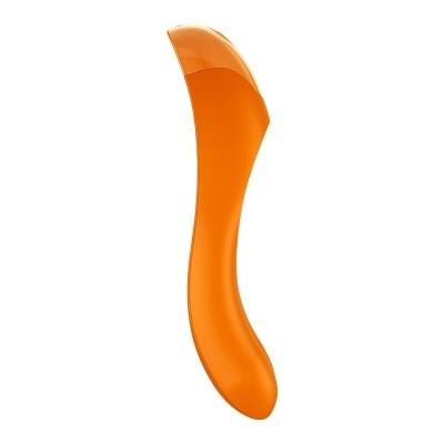 SATISFYER CANDY CANE FINGER VIBRATOR (ORANGE)