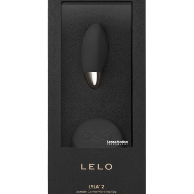 LYLA 2 INSIGNIA DESIGN EDITION EGG-VIBRADOR BLACK — LELO