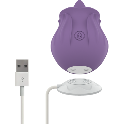 VIOLET CL TORIS STIMULATOR 10 VIBRATIONS LILS