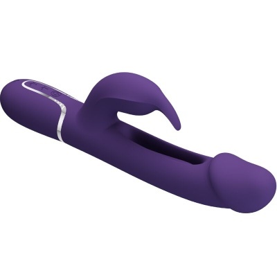 VIBRADOR COELHO DEJON 3 EM 1 MULTIFUNO AQUA VERDE
