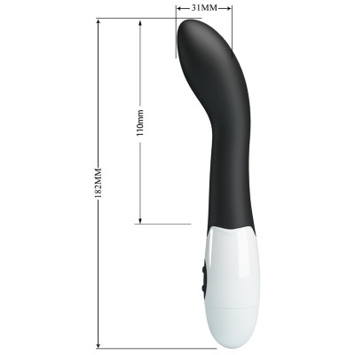 BISHOP VIBRADOR G-SPOT 30 MODOS PRETO