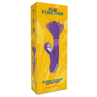 FUN FUNCTION VIBRADOR BUNNY FUNNY ROTATION