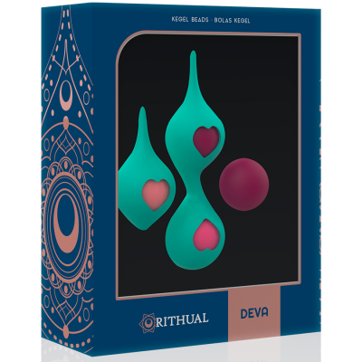 BOLAS RITHUAL KEGEL para treino da musculatura pélvica - cor verde
