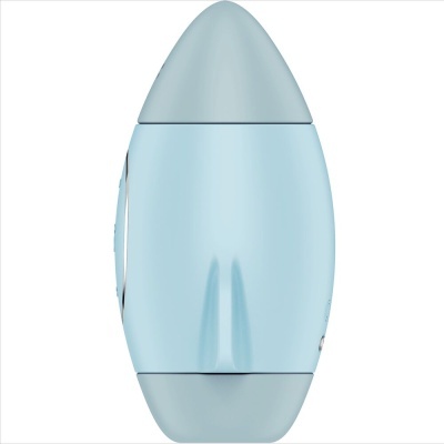 VIBRADOR DE IMPULSO DUPLO PEQUENO AZUL MISSION CONTROL