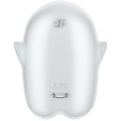 GLOWING GHOST AIR PULSE & VIBRADOR BRANCO
