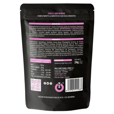 Pastilhas WUG WOMAN LIBID ENHANCER