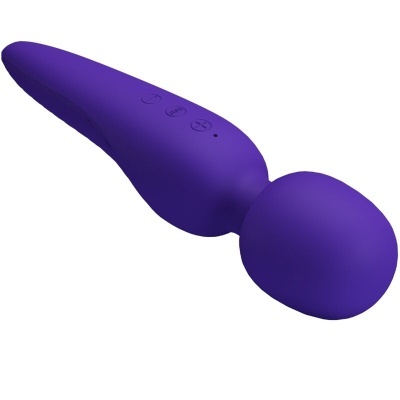 MAREDITH MASSAGEADOR 12 MODOS DE VIBRAO ROXO