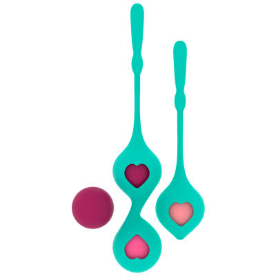 BOLAS RITHUAL KEGEL para treino da musculatura pélvica - cor verde