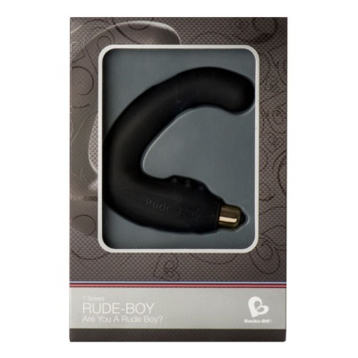 RUDE-BOY MASCULINO G-SPOT MASSAGER 7 V PRETO