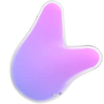 MERMAID VIBES ESTIMULADOR E VIBRADOR VIOLETA E ROSA