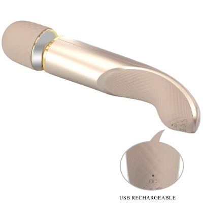 MASSAGEADOR 7 MODOS DE VIBRAO CHAMPAGNE
