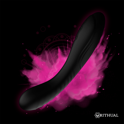 Vibrador estimulador RITUAL KRIYA G-SPOT PRETO recarregável