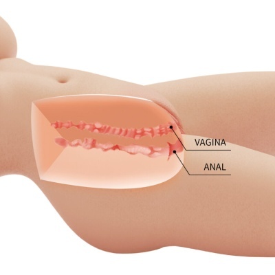 TIFFANY TORSO FEMININO REALISTA VAGINA E ANAL 5,5 KG