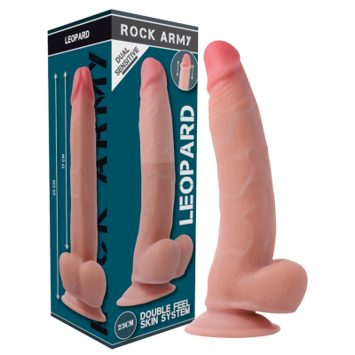 DILDO LEOPARDO 23CM