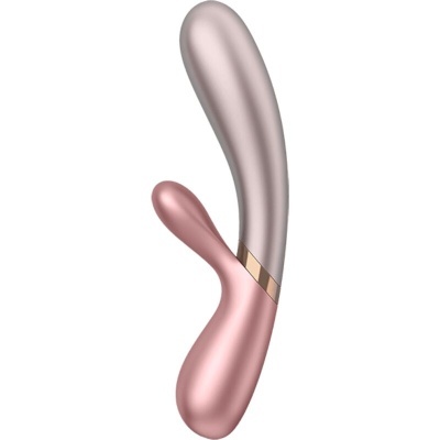 VIBRADOR SATISFYER HOT LOVER (ROSE-BEIGE) - VENDING