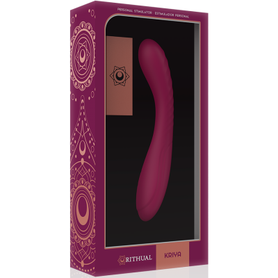 Vibrador estimulador RITUAL KRIYA G-SPOT ROSA recarregável