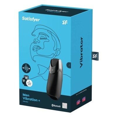 SATISFYER MEN VIBRATION+ (BLACK)