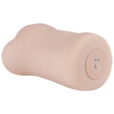 Produto cilíndrico tom pele com base e botões