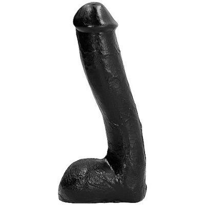 DILDO ANAL REALISTA ALL BLACK (23cm)