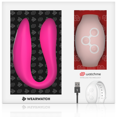 Vibrador Casal com controle remoto de pulso (pink/rose)