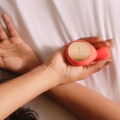 VIBRADOR IDA WAVE VERMELHO CORAL — LELO