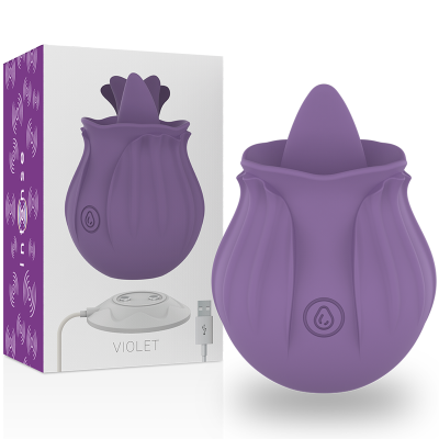 VIOLET CL TORIS STIMULATOR 10 VIBRATIONS LILS