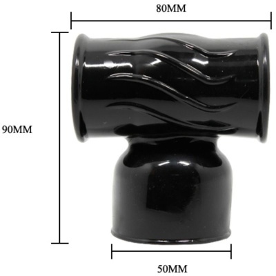 POWER HEAD - INTERCHANGEABLE WAND MASSAGER HEAD PENNIS STIMULATING