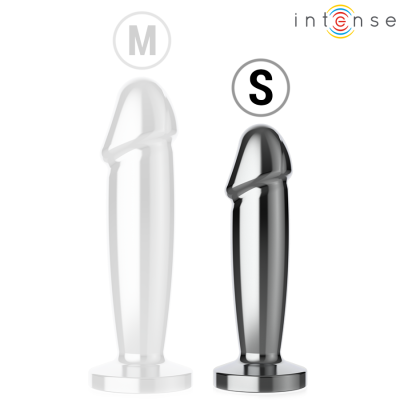 PLUG ANAL 10 VIBRAÇÕES DILDO DE METAL COM CONTROLE REMOTO S