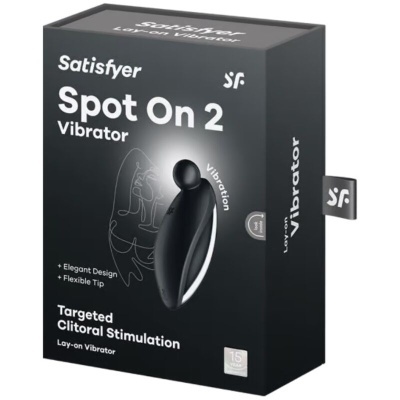 VIBRADOR SPOT ON 2 LAY-ON PRETO