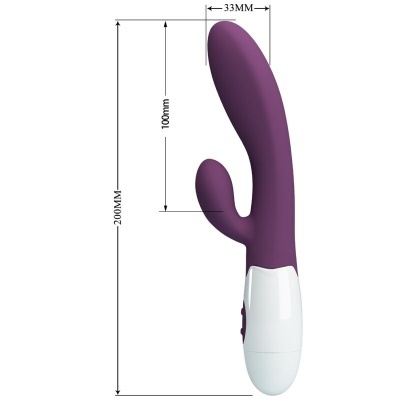 ALVIS VIBRADOR COELHO E PONTO G ROXO
