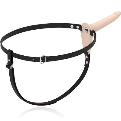 FETISH SUBMISSIVE STRAP-ON VIBRADOR 15CM (br)