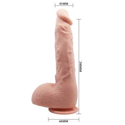 JASON DILDO REALÍSTICO CARNE 24 CM