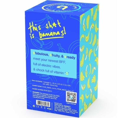 BCUTE CURVE INFINITE CLASSIC LIMITED EDITION SILICONE RECHARGEABLE VIBRADORES ELECTRIC BLUE