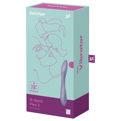 SATISFYER G-SPOT FLEX 1 MULTI VIBRADOR (ROXO)