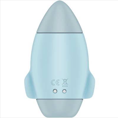 VIBRADOR DE IMPULSO DUPLO PEQUENO AZUL MISSION CONTROL