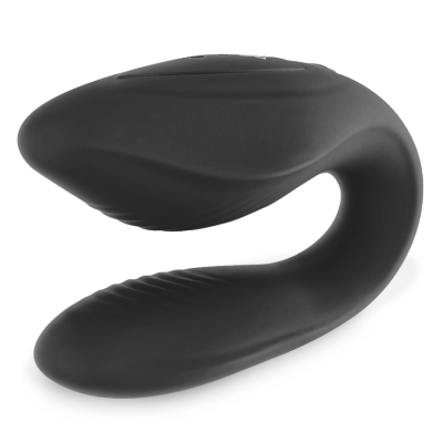 Vibrador para Casais com comando (preto)