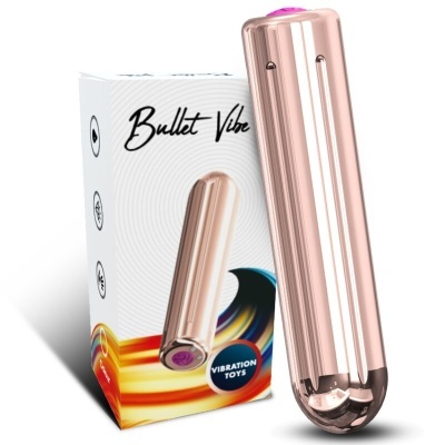 WARHEAD VIBRADOR BALA CONTROLE REMOTO DOURADO 2 CM X 8.8 CM