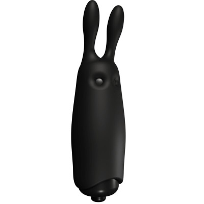 VIBRADOR COELHO PRETO DE BOLSO LASTIC