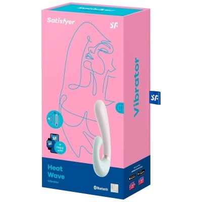 VIBRADOR SATISFYER HEAT WAVE (WHITE)