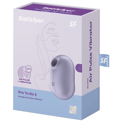 ESTIMULADOR SATISFYER PRO TO GO 2 (LILÁS)