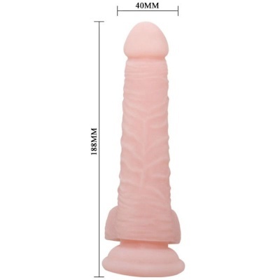 SUPER DILDO REALISTA NATURAL 18,8 CM