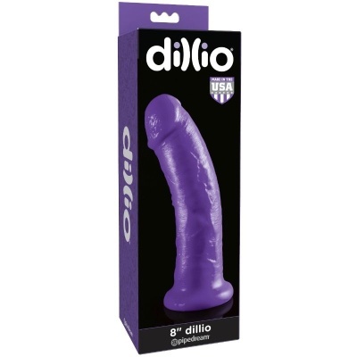DILDO 20,3 CM DILLIO PURPLE