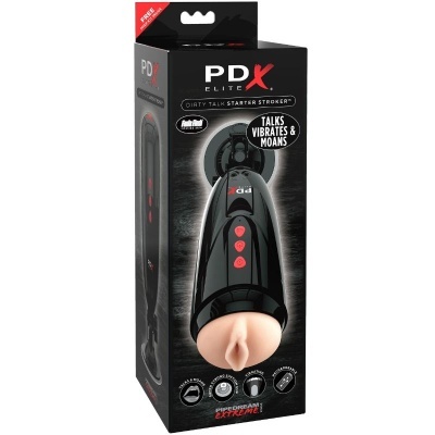 MASTURBADOR PDX ELITE DIRTY TALK STARTER STROKER