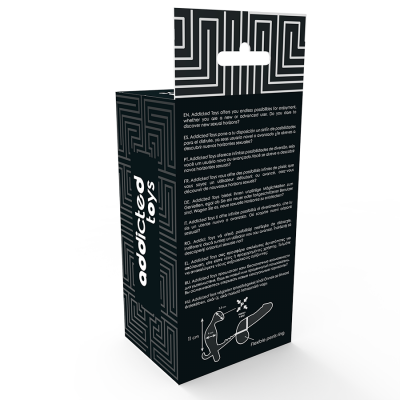 Plug Anal Vibrador com Anéis para Pénis e Testículos