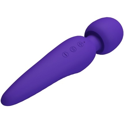 MAREDITH MASSAGEADOR 12 MODOS DE VIBRAO ROXO