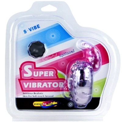 SUPER VIBRADOR EGG COM ESTIMULADOR