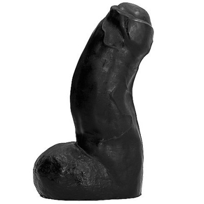 DILDO ANAL DONG ALL BLACK (17cm)