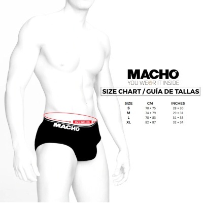 CUECA MS24R VERMELHO ESCURO XL
