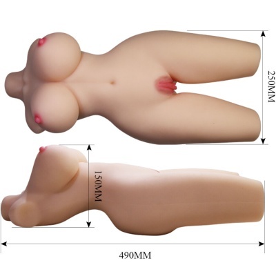 TIFFANY TORSO FEMININO REALISTA VAGINA E ANAL 5,5 KG