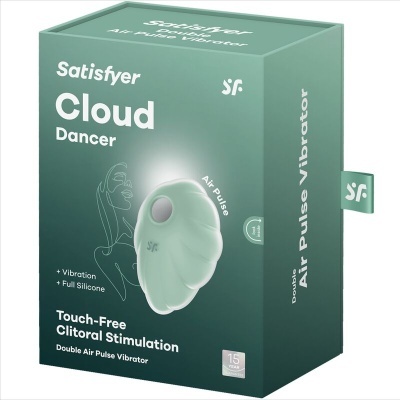 VIBRADOR DE PULSO DE AR VERDE CLOUND DANCER